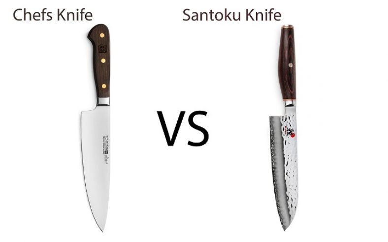 What Is The Difference Between A Chef's Knife And A Santoku Knife