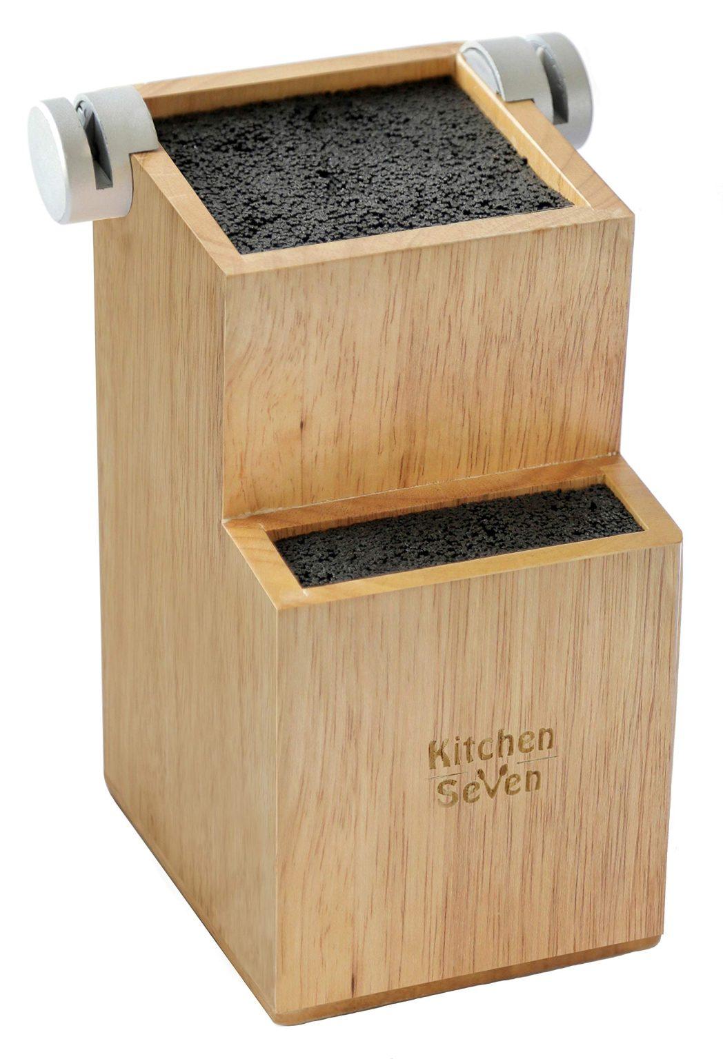 How to Clean Butcher Block Knife Holder? Knives Task