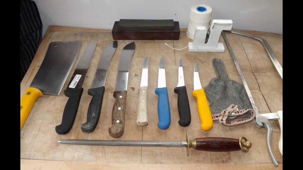 How to Sharpen a Butcher Knife? Knives Task